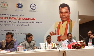 छत्तीसगढ़ में उद्योग लगाने राजस्थान के उद्यमियों ने दिखाई रुचि