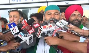 तीन काले कृषि कानून से बीजेपी बेच रही पूरे देश की मंडी: राकेश टिकैत