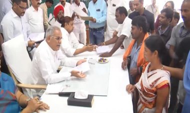 जनता की समस्याओं से दूर भाग रही भूपेश सरकार, अबतक शुरू नहीं किया "जन चौपाल"