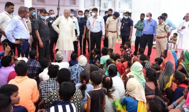 नया खाई के अवसर पर अपने पैतृक गांव पहुंचे मुख्यमंत्री