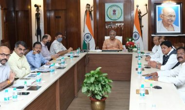 मुख्यमंत्री ने राष्ट्रीय आदिवासी नृत्य महोत्सव-राज्योत्सव की तैयारियों की समीक्षा की