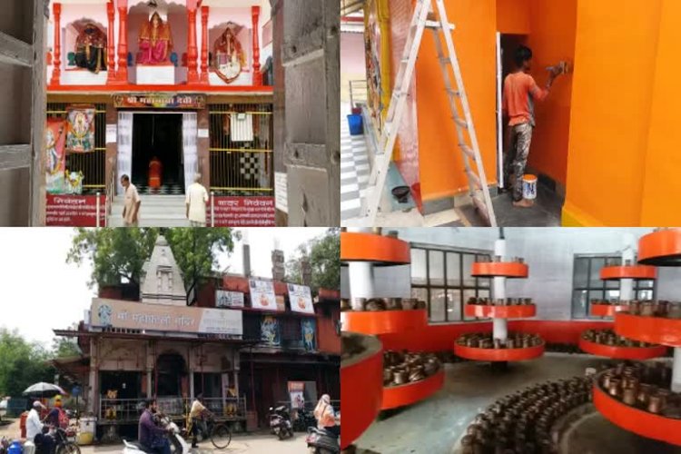 शारदीय नवरात्रि 2021: माता की पूजा के लिए रायपुर में तैयारियां तेज, ऐसे मंदिरों में होगी पूजा