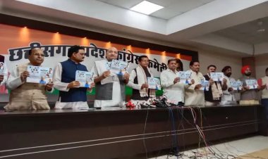 नगरीय निकाय चुनाव 2021 के लिए कांग्रेस का घोषणा पत्र, सरकारी पैथ लैब और शुद्ध पेयजल मुहैया कराने का वादा