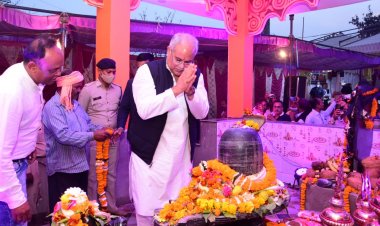 राम काज किन्हें बिनु मोहि कहां विश्राम हनुमान जी का मूल मंत्र यह था, छत्तीसगढ़ महतारी की सेवा बिना विश्राम नहीं यह हमारा भी संकल्प