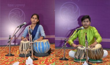 राष्ट्रीय कला उत्सव में छत्तीसगढ़ के जयंत व साधना ने दी ऑनलाइन प्रस्तुति  राज्य स्तर पर 18 छात्र-छात्राओं का चयन