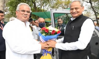 सीएम भूपेश से राजस्थान के मुख्यमंत्री ने की मुलाकात, गहलोत ने कहा- कोयले की किल्लत से बंद हो जाएगें पावर प्लांट