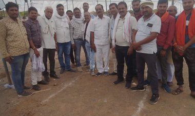 कुर्मी समाज के महाधिवेशन की तैयारी में जुटा कुर्मी युवा वर्ग और समाज के मुख्य ग्राम सुहेला में