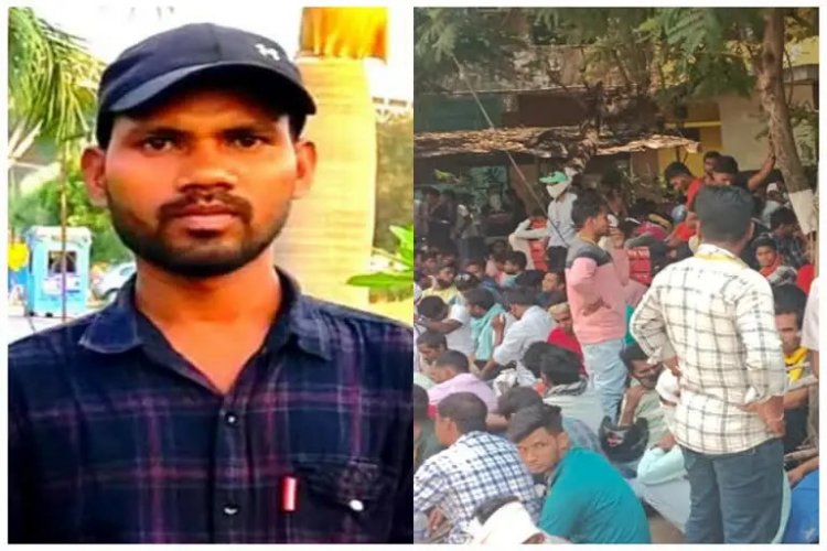 रायपुर में हड़ताल पर बैठे संविदा कर्मचारी बलिराम बघेल की सड़क हादसे में मौत