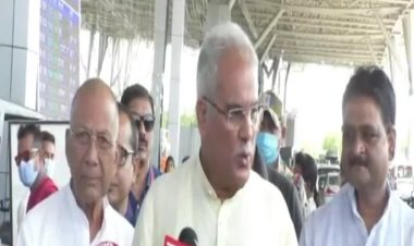 सीएम भूपेश का बीजेपी पर हमला, कहा 'बीजेपी में समझ की कमी, गाय के नाम पर सिर्फ मांगते हैं वोट '