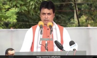त्रिपुरा के मुख्यमंत्री बिप्लब कुमार देव ने दिया इस्तीफा, गवर्नर को सौंपा त्यागपत्र : PTI