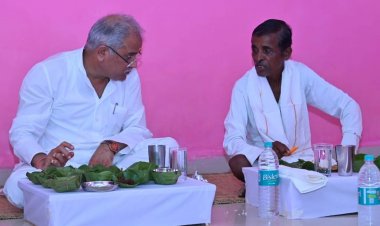 मुख्यमंत्री ने लिया चापड़ा चटनी का स्वाद