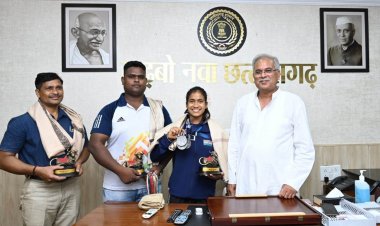 छत्तीसगढ़ की बेटी ज्ञानेश्वरी यादव ने जूनियर वर्ल्ड वेटलिफ्टिंग चैंपियनशिप में जीते तीन रजत पदक