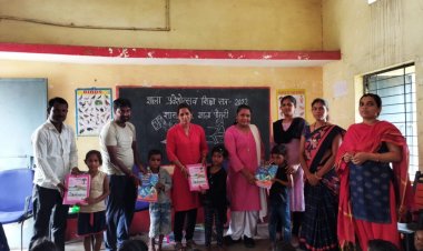 शासकीय प्राथमिक शाला पौंसरी में शाला प्रवेशोत्सव