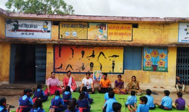 शासकीय प्राथमिक शाला पौंसरी संकुल कामता विकासखंड सिमगा जिला बलोदा बाजार में 21 जून अंतर्राष्ट्रीय योग दिवस का आयोजन