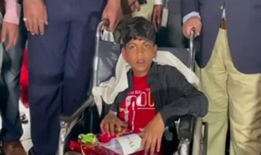 जांजगीर-चांपा जिले के पिहरीद गांव के बोरवेल से सुरक्षित बाहर निकाले गए राहुल साहू को अपोलो अस्पताल से डिस्चार्ज कर दिया