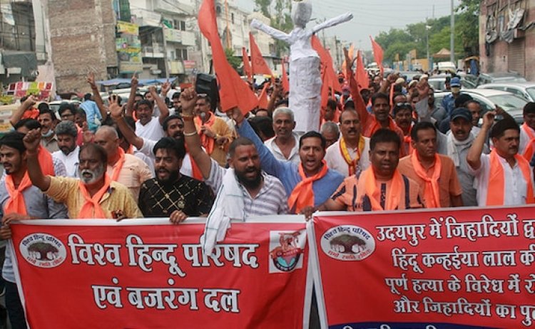 उदयपुर हत्याकांड को लेकर गुरुग्राम में हुई रैली में लगे नफरती नारे, पुलिस ने दर्ज किया मामला