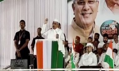 मुख्यमंत्री भूपेश बघेल  की आरएसएस और बीजेपी को चुनौती, नाथूराम गोडसे मुर्दाबाद कहकर दिखाएं