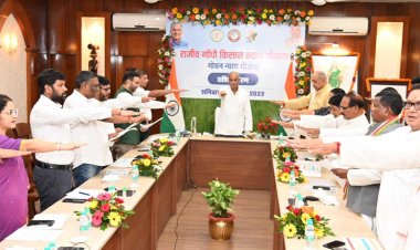 मुख्यमंत्री भूपेश बघेल ने दिलायी सद्भावना दिवस की शपथ