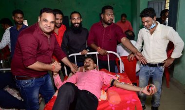 जशपुर जिला फोटोग्राफर संघ   ने किया विशाल रक्त दान शिविर