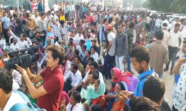 रायपुर में छग संयुक्त अनियमित कर्मचारी महासंघ ने भूपेश बघेल पर लगाए बड़े आरोप