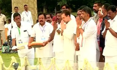 राहुल गांधी आज कन्याकुमारी से 'भारत जोड़ो यात्रा' करेंगे शुरू, 150 दिन में तय करेंगे 3,570 KM की दूरी