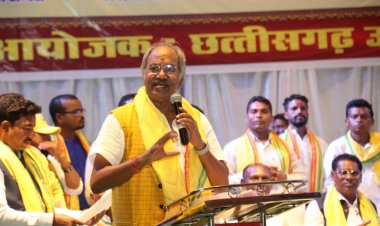 नुआखाई की बधाई देते हुए बृजमोहन अग्रवाल ने बहरी सरकार को उखाड़ फेंकने का किया आह्वान