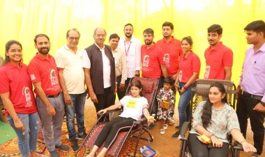 एक आह्वान से रक्तदान के लिए उमड़ पड़ी भीड़, सेवा भाव से मनाया मोदी जी का जन्मदिन:  बृजमोहन अग्रवाल