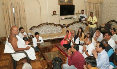 जैनमुनि राष्ट्र संत श्री ललितप्रभ जी के दिव्य वचनों को श्रवण करने का सौभाग्य मिला: बृजमोहन अग्रवाल