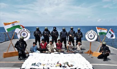 कोच्चि के निकट 1200 करोड़ रुपये कीमत की 200 किलो हेरोइन जब्त, 6 ईरानी गिरफ्तार