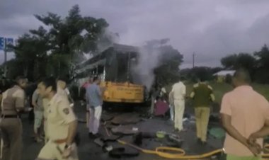 महाराष्ट्र के नासिक में यात्रियों से भरी बस में लगी आग, एक बच्चा समेत 11 की जलकर मौत; 38 झुलसे