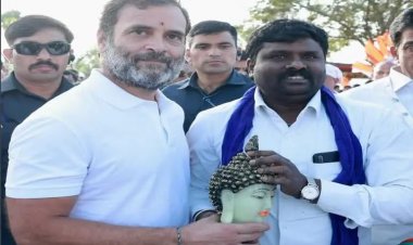 आदिचुंचगिरि मठ में रात गुजारने के बाद राहुल गांधी ने शुरू की भारत जोड़ो यात्रा