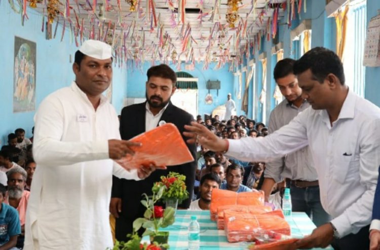 गांधी जयंती के अवसर पर जिला विधिक सेवा प्राधिकरण रायपुर  एवम एम के जी फाउंडेशन द्वारा केन्द्रीय जेल रायपुर में जागरूकता शिविर