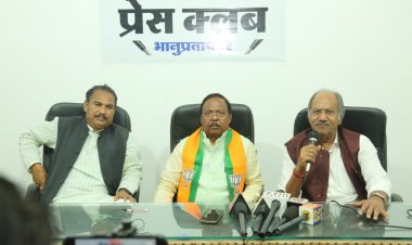 चुनावी प्रचार-प्रसार के खत्म होते ही भाजपा ने की प्रेसवार्ता   सरकार खुद जानती है कि ये विधेयक नहीं टिकने वाला है : बृजमोहन अग्रवाल