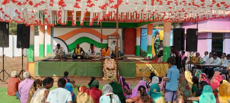 ग्राम पंचायत कनकी में जोन स्तरीय रामायण प्रतियोगिता का आयोजन