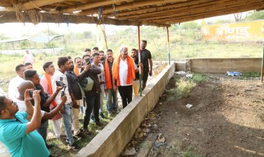 बृजमोहन ने राजधानी में ही खोली भूपेश सरकार के गोधन न्याय योजना की पोल।