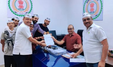 किसानों को खाद,बीज की किल्लत को देखते हुए आम आदमी पार्टी ने उठाई आवाज