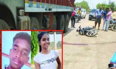 ट्रक के कुचलने से भिलाई में भाई-बहन की मौत