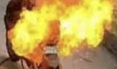 दुर्ग में पेट्रोल डलवाने के बाद बाइक चालू करते ही जलकर खाक