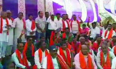 125 कांग्रेस कार्यकर्ताओं ने कांग्रेस को दिया झटका, बीजेपी में हुए शामिल