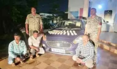 छत्तीसगढ़ में 10 लाख कैश सहित 3 गिरफ्तार