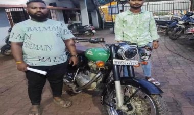 शराब पीकर चला रहा था बुलेट, साइलेंसर का स्वरूप भी बदला, कट गया 29000 का चालान