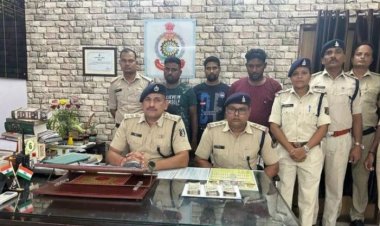 बाइक चालक से 9 लाख की लूट, 3 गिरफ्तार, 3 फरार