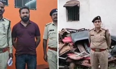 चोरी का माल खरीदने वाला कबाड़ी 50 लाख की कबाड़ समेत गिरफ्तार