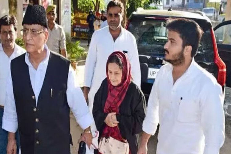 आजम खान,उसकी पत्नी और बेटे को सात साल की जेल