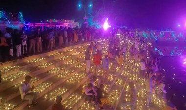 22 लाख से ज्यादा दीयों से जगमगाया सरयू घाट...