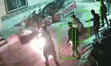 पत्नी और उसके परिजनों से तंग पति ने ससुराल के बाहर आग लगाकर की सुसाइड