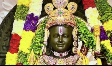 रामलला की प्राण प्रतिष्ठा संपन्न, श्री राम के जयकारों से गूंज उठा पूरा देश