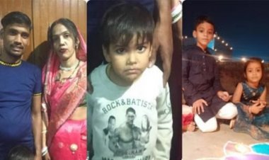 जिंदा जले पति-पत्नी और तीन बच्चे, हत्या या हादसा, जांच में जुटी पुलिस