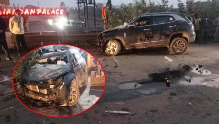 सुबह-सुबह शिवनाथ ब्रिज पर बड़ा हादसा, ट्रक और कार में भिड़ंत, लड़की की मौत