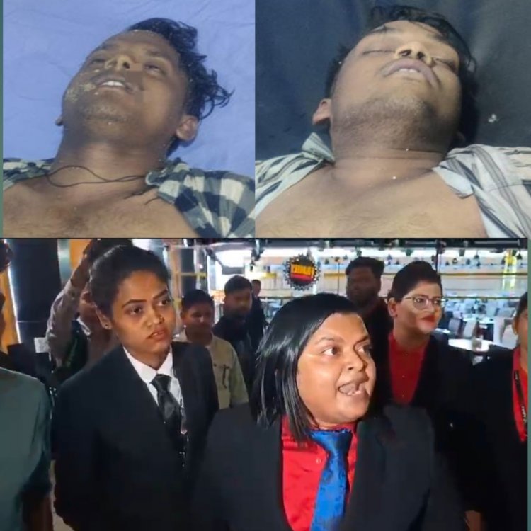 अशोका बिरयानी में 2 कर्मचारियों की मौत के बाद लगातार प्रदर्शन बीजेपी विधायक भी धरने पर बैठे